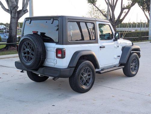Bright White Clearcoat 2024 Jeep Wrangler Sport S