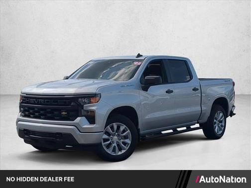 Silver Ice Metallic 2022 Chevrolet Silverado 1500 Custom