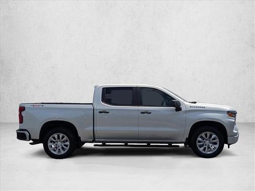 Silver Ice Metallic 2022 Chevrolet Silverado 1500 Custom
