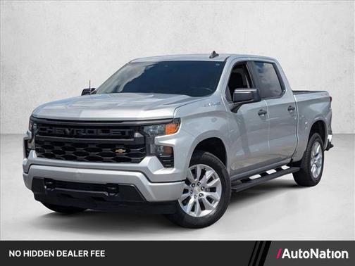 Silver Ice Metallic 2022 Chevrolet Silverado 1500 Custom
