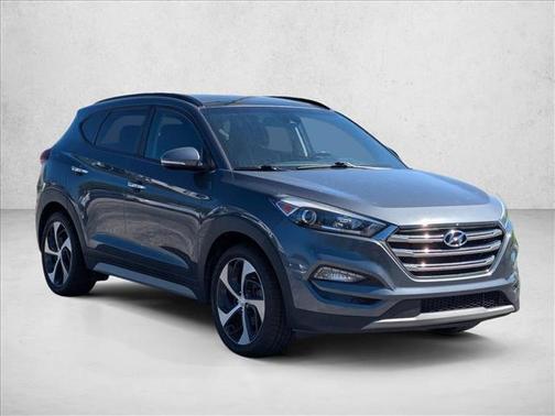Coliseum Gray 2017 Hyundai TUCSON Limited