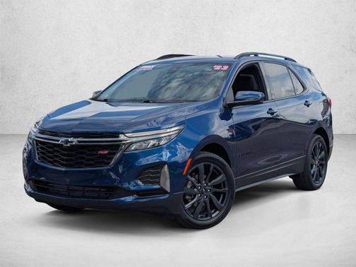 Blue Glow Metallic 2023 Chevrolet Equinox FWD RS