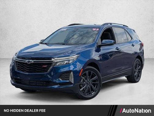 Blue Glow Metallic 2023 Chevrolet Equinox FWD RS