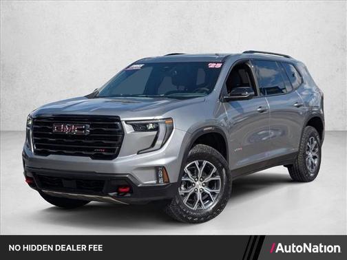 Sterling Metallic 2025 GMC Acadia AWD AT4