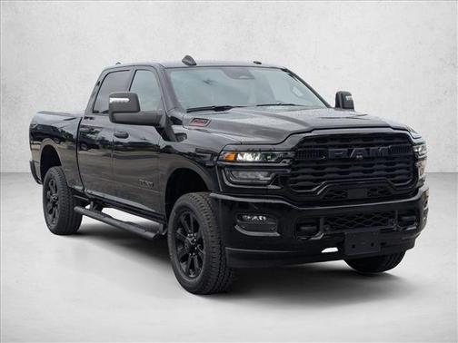 Diamond Black Crystal Pearlcoat 2025 RAM 2500 Big Horn Crew Cab 4x4 6'4' Box