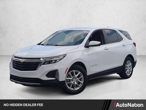 Summit White 2024 Chevrolet Equinox 1LT