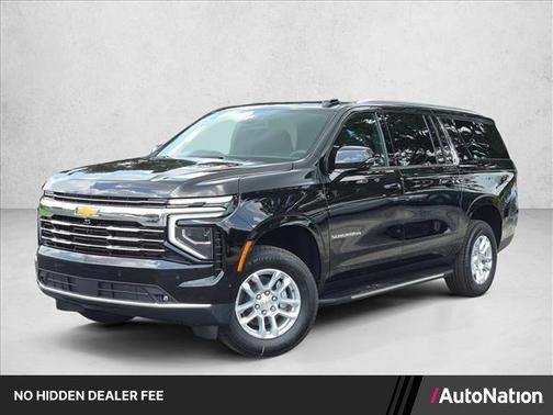 Black 2026 Chevrolet Suburban LT
