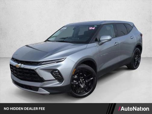 Sterling Gray Metallic 2024 Chevrolet Blazer 2LT