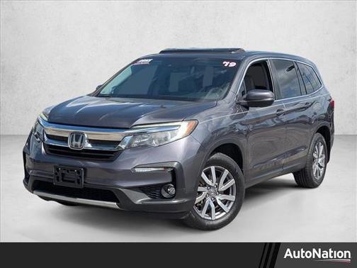 Modern Steel Metallic 2019 Honda Pilot EX-L
