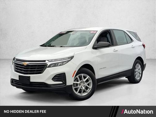 Summit White 2023 Chevrolet Equinox LS