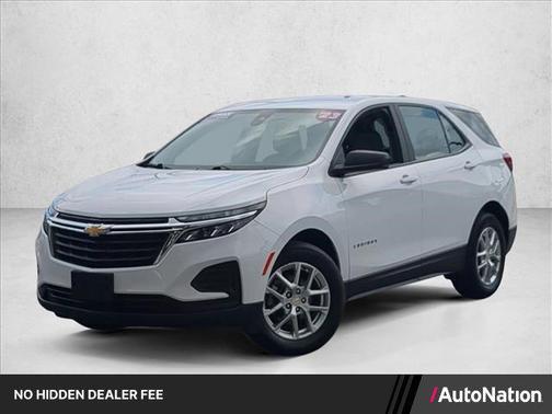Summit White 2023 Chevrolet Equinox LS