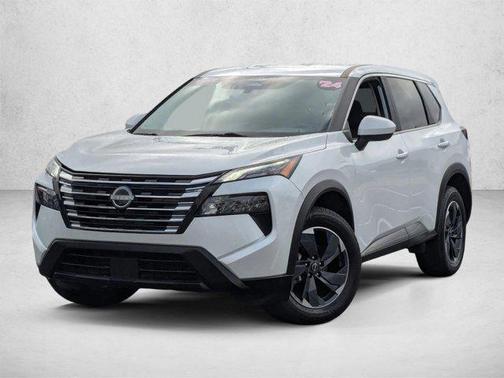 Everest White Pearl 2024 Nissan Rogue SV
