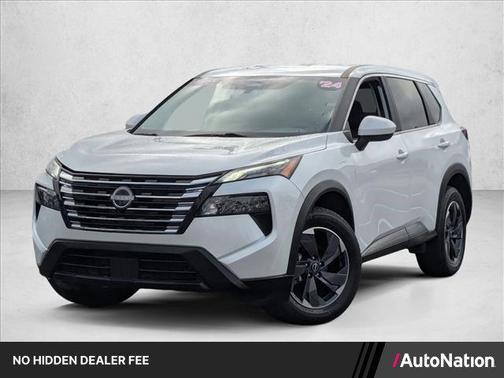 Everest White Pearl 2024 Nissan Rogue SV