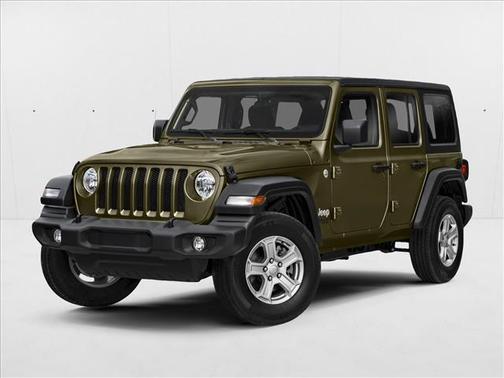 Sarge Green Clearcoat 2021 Jeep Wrangler Willys