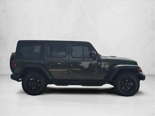 Sarge Green Clearcoat 2021 Jeep Wrangler Willys