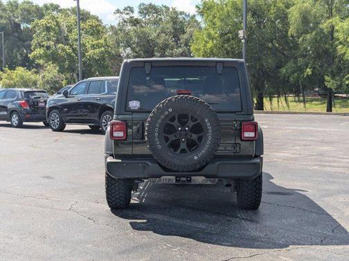 Sarge Green Clearcoat 2021 Jeep Wrangler Willys