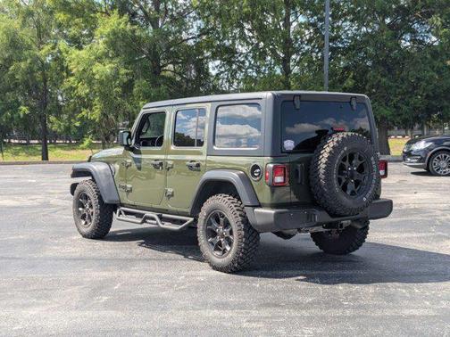 Sarge Green Clearcoat 2021 Jeep Wrangler Willys