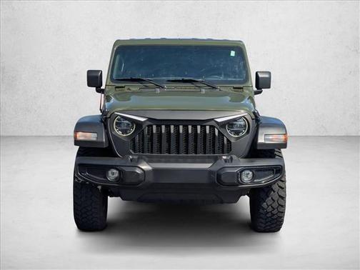 Sarge Green Clearcoat 2021 Jeep Wrangler Willys