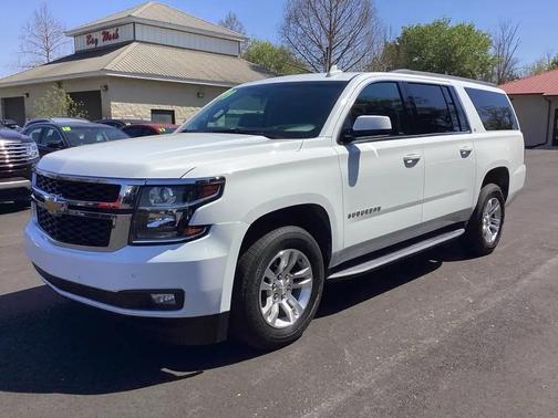 WHITE 2019 Chevrolet Suburban LT