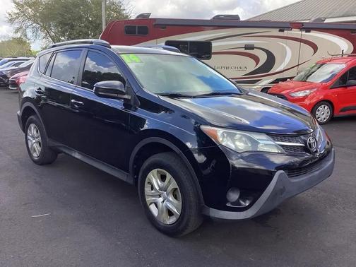 Black 2014 Toyota RAV4 LE