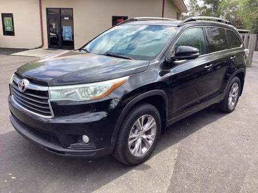 Attitude Black Metallic 2015 Toyota Highlander XLE