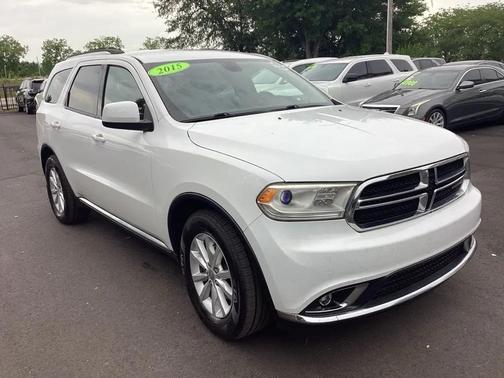 WHITE 2015 Dodge Durango SXT