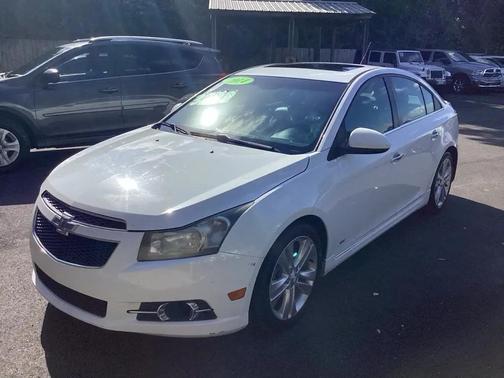 Summit White 2014 Chevrolet Cruze LTZ