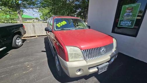 Vivid Red Clearcoat Metallic 2004 Mercury Mountaineer Convenience