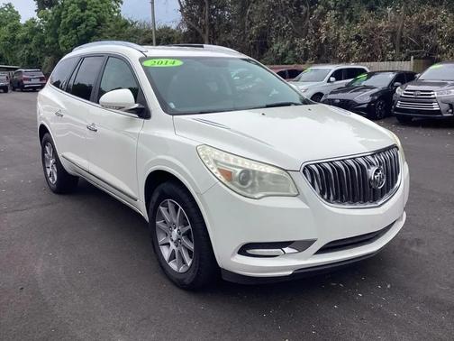 WHITE 2014 Buick Enclave Leather