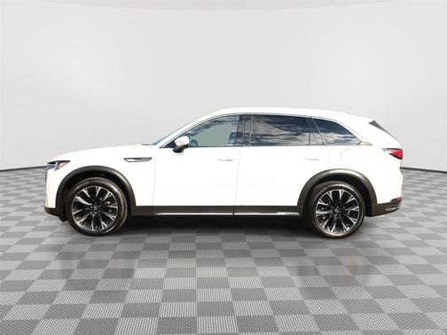 Rhodium White Premium 2024 Mazda CX-90 PHEV Premium Plus