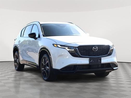 Rhodium White Metallic 2026 Mazda CX-5 2.5 S Premium Plus Package