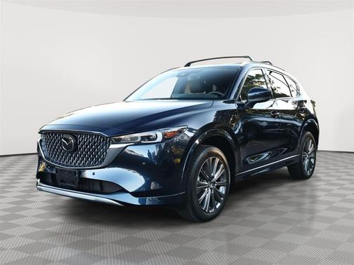 Deep Crystal Blue Mica 2025 Mazda CX-5 2.5 Turbo Signature