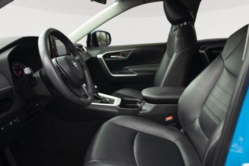 Blue Flame 2019 Toyota RAV4 XLE Premium