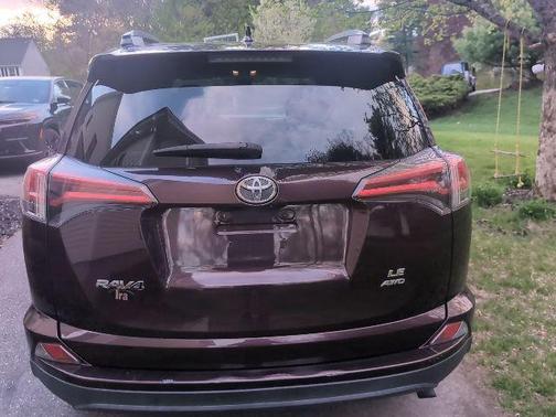 Black Currant 2017 Toyota RAV4 LE
