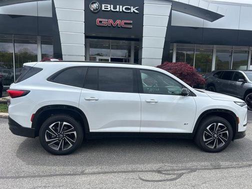 White Frost Tricoat 2025 Buick Enclave Sport Touring