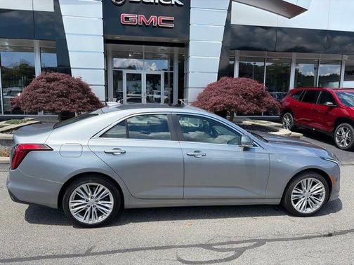 Silver Metallic 2024 Cadillac CT4 Premium Luxury