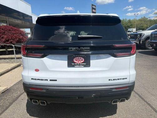 Glacier White Tricoat 2026 GMC Acadia Elevation AWD