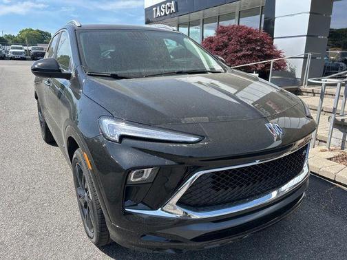 Ebony Twilight Metallic 2026 Buick Encore GX Sport Touring