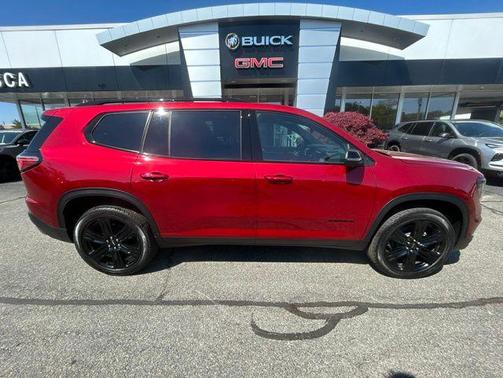 Volcanic Red Tintcoat 2026 GMC Acadia Elevation AWD