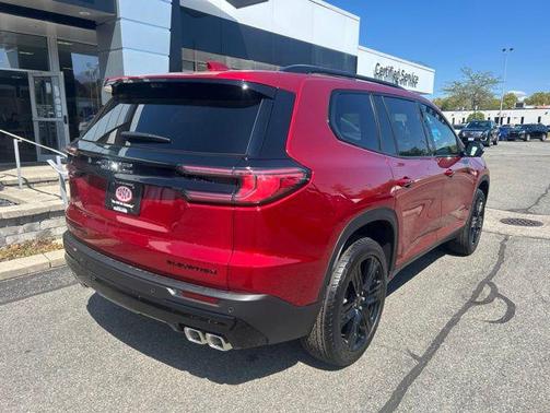 Volcanic Red Tintcoat 2026 GMC Acadia Elevation AWD