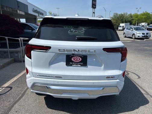 Glacier White Tricoat 2026 GMC Terrain Denali