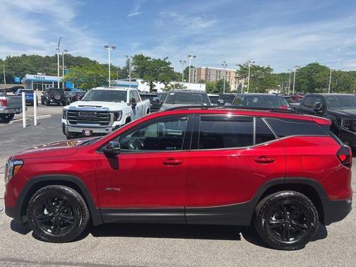 Volcanic Red Tintcoat 2024 GMC Terrain AWD AT4