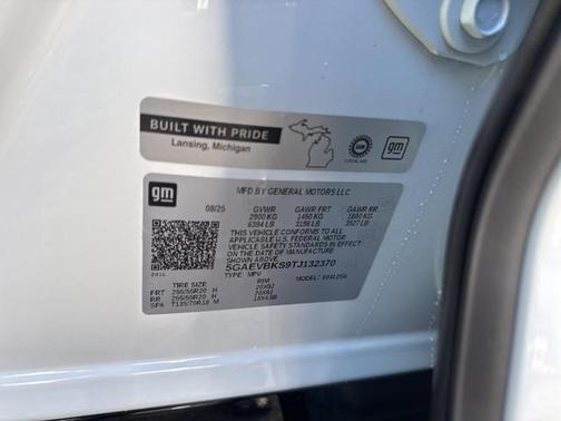 iridescent white tricoat 2026 Buick Enclave Sport Touring