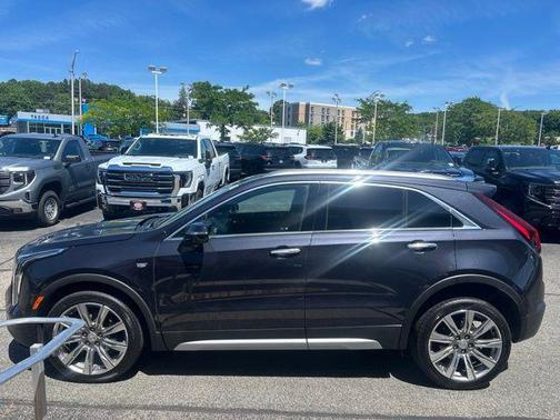 Galactic Gray Metallic 2023 Cadillac XT4 Premium Luxury