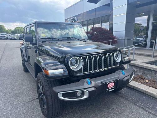 Black Clearcoat 2024 Jeep Wrangler 4xe Sahara