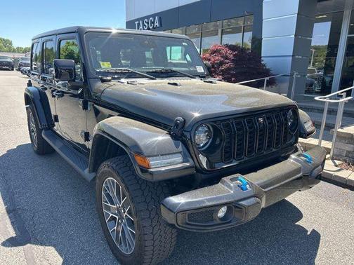 Black Clearcoat 2024 Jeep Wrangler 4xe High Altitude