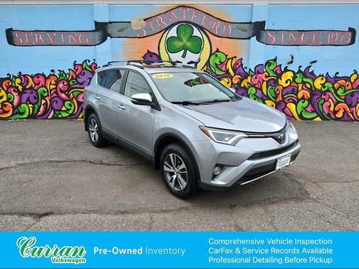 Silver Sky Metallic 2018 Toyota RAV4 XLE