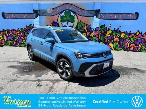 Monterey Blue Pearl 2025 Volkswagen Taos 1.5T SE