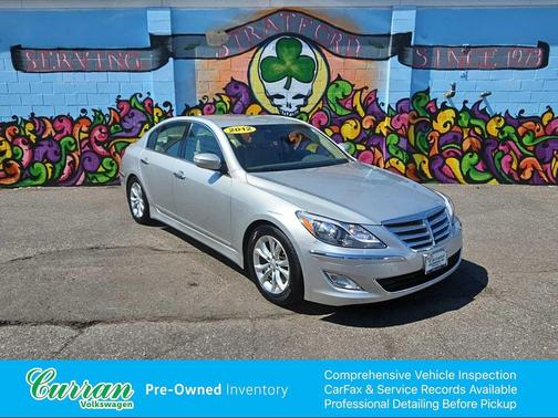 Platinum Metallic 2012 Hyundai Genesis 3.8