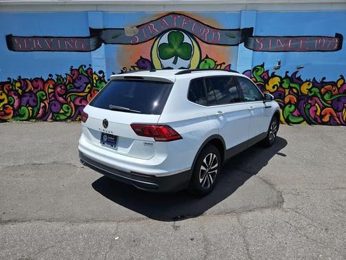 Pure White 2022 Volkswagen Tiguan 2.0T S 4MOTION